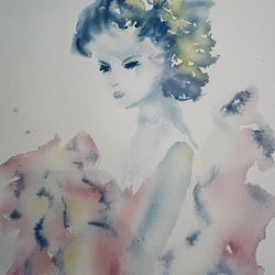 Jeune Fille De Profil 