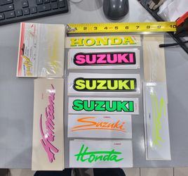 Vintage Suzuki Logo. NOS