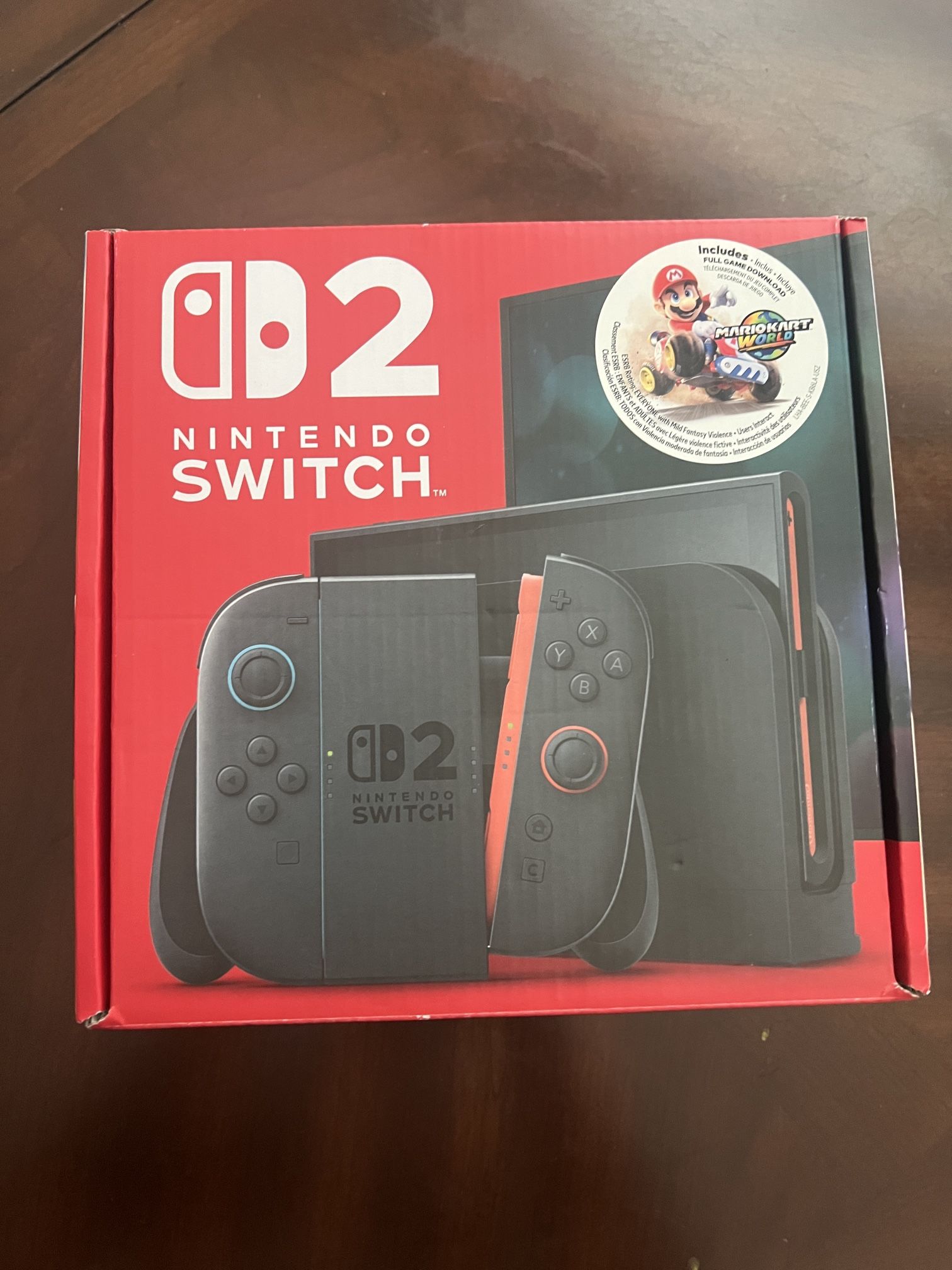 Nintendo Switch 2 Mario Kart World Bundle Brand New