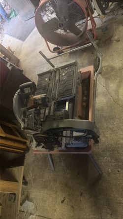 Ridgid portable tile saw