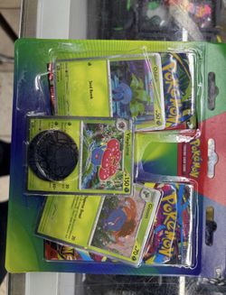 New Pokémon TCG Cards Booster Packs Oddish Gloom Vileplume Coin