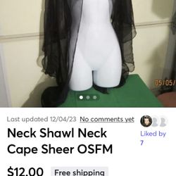 Neck Shawl Cape