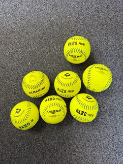 7-New DeMarini Razo-USSSA Pro/Classic Slowpitch Softballs M