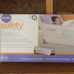 Swing-Down Bed Rail