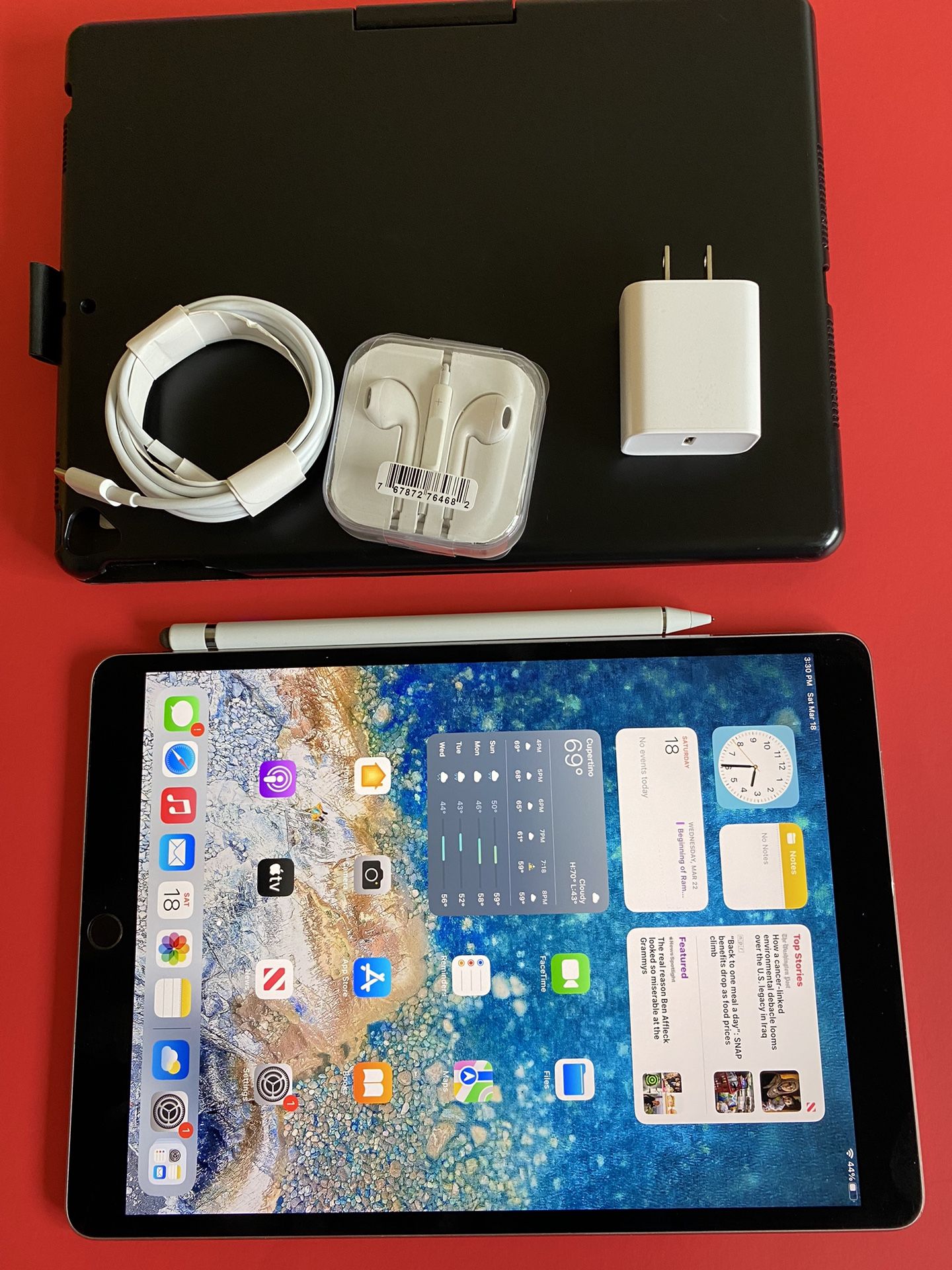 Apple IPad Pro 10.5” (Retina Display/ iOS 16/ 2017 model) 64GB 