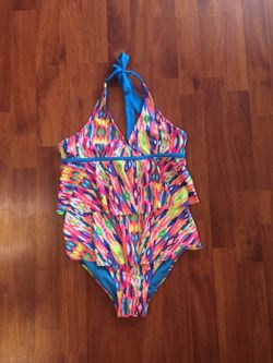 Girls justice swimsuit 14