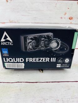ARCTIC Liquid Freezer III Pro 240 Black PC Water Cooler AIO CPU Intel AMD Open box, all contents inside is new and unused