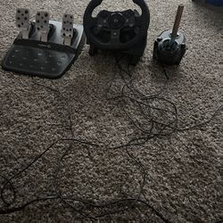 Logitech G920 Wheel and Shifter Bundle for XBOX, Real Force Feedback,