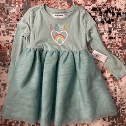 Old Navy LOVE baby girl dress size 18-24 months