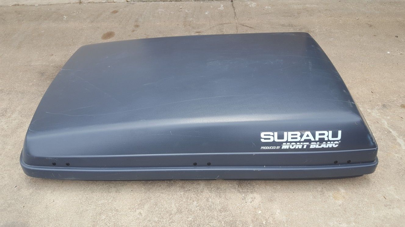 Subaru Locking Rooftop Cargo Carrier by Mont Blanc
