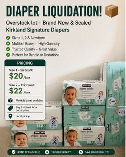 Kirkland baby diapers