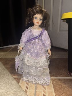 Bisque Porcelain Doll 