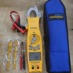 Fieldpiece SC680 Wireless Power Clamp Meter NEW WITH CASE . OUT OF BOX.  WIRES ARE STILL IN PLASTIC. 