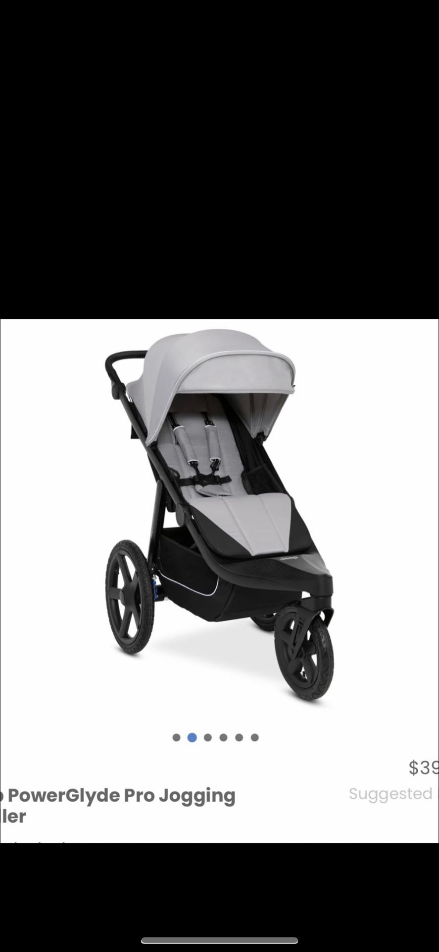 Jogger/ Jeep Powerglyde Pro Jogging Stroller/ Jeep/ stroller/ Travel/ exercise/ baby