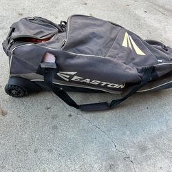 Rolling bat bag