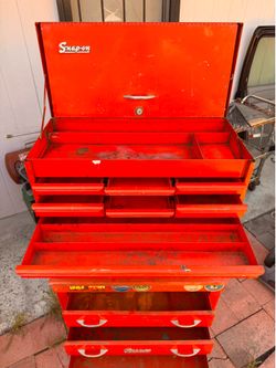 Snap on tool box