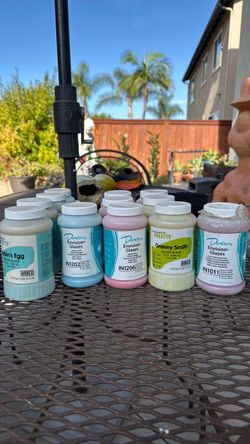 Low fire ceramic glaze colors cone 05/06