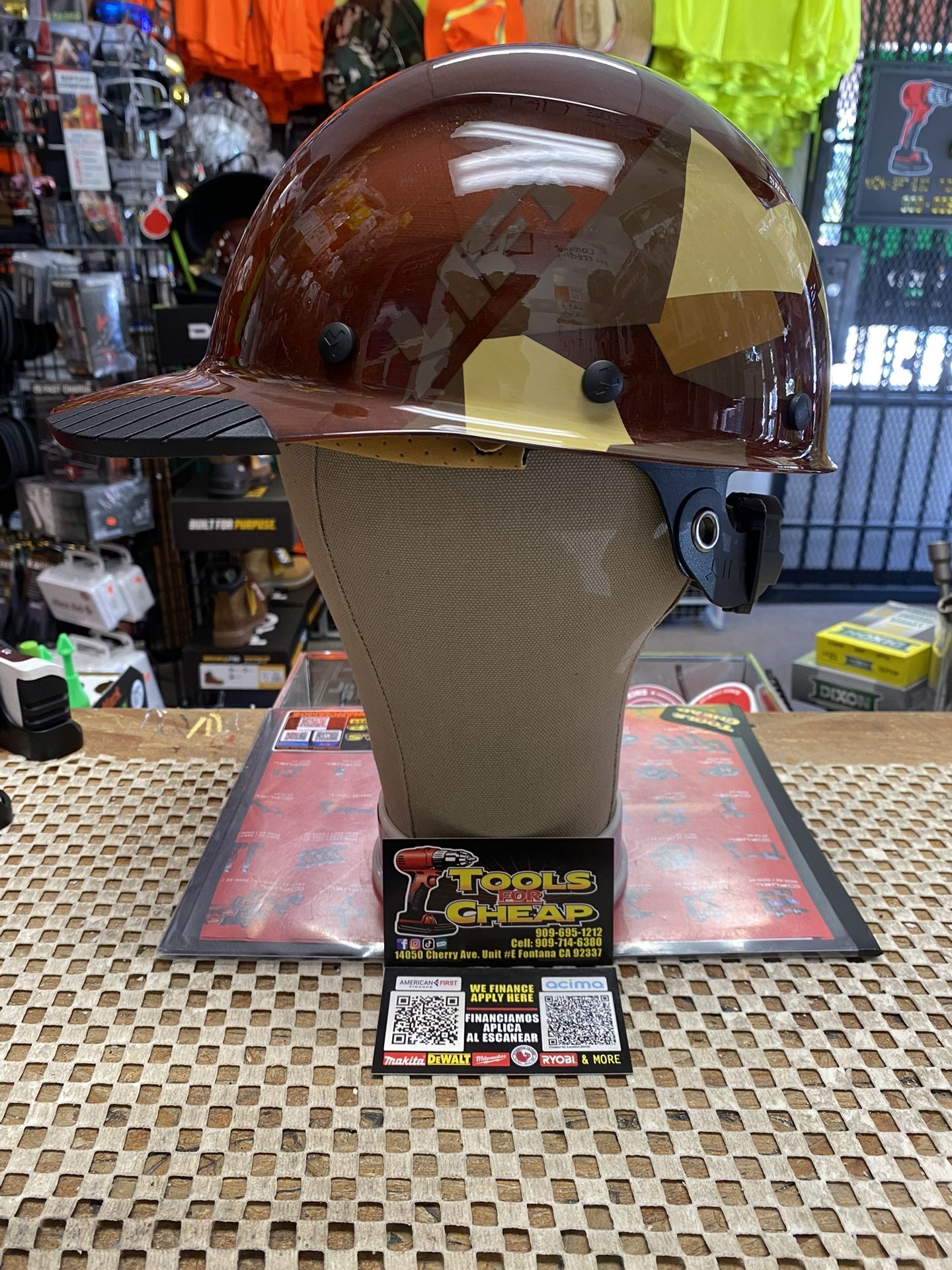 LIFT Cap Style Desert Camo Safety Hard Hat 