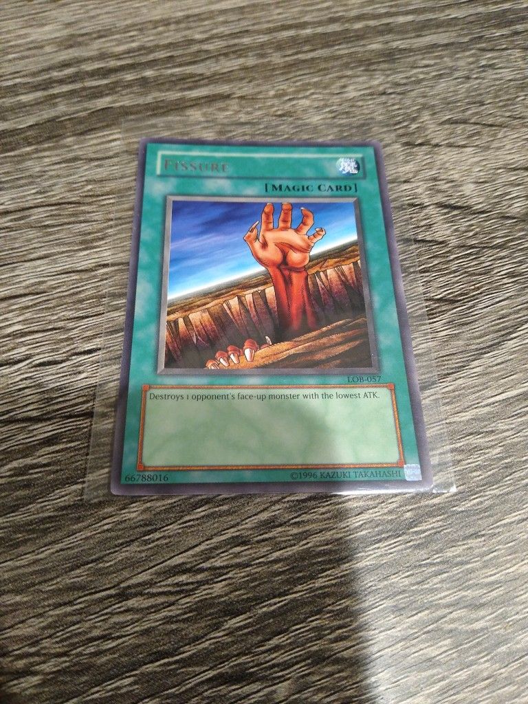 Fissure Yu-Gi-Oh Card