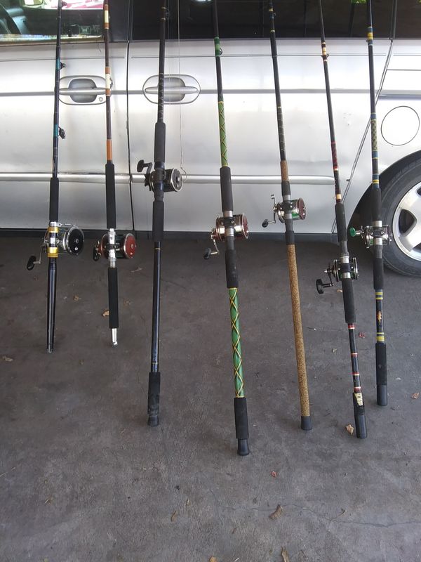 Surf rods and boat rods for Sale in Houston, TX OfferUp