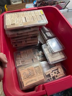 Wooden stamps