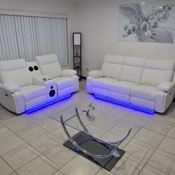 Brand New Reclining Sofa And Loveseat / Sofa Y Loveseat Reclinables Nuevos A Estrenar...  Fast Delivery 🚚 