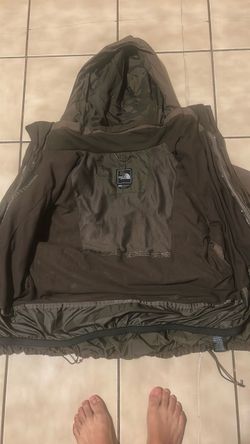 The North Face brown Hooded Jacket