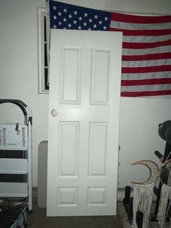 White 6-Panel Interior Door