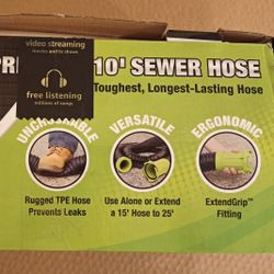 RV Sewage Hose 10ft Long