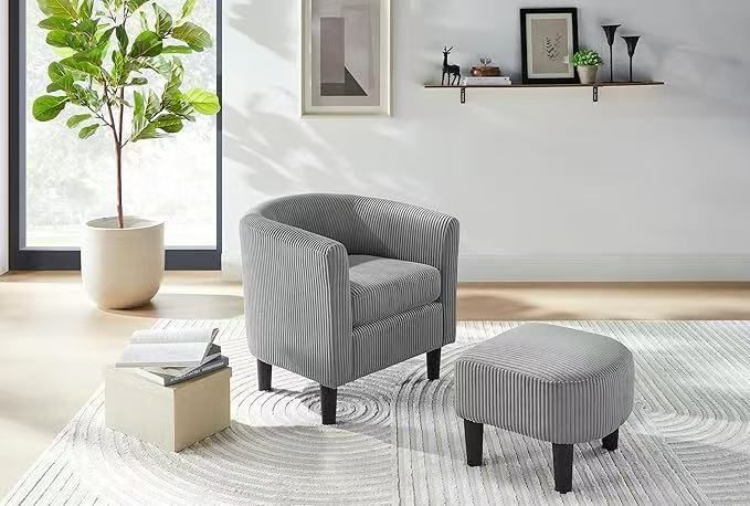 Ottoman Ancient Chair, Grey