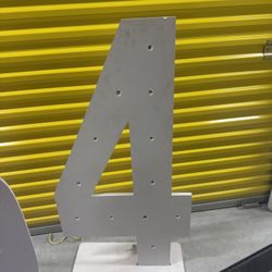 3ft Marquee Numbers For Sale