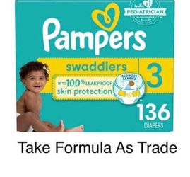 Pampers size 3 Swaddlers Diapers Pañales