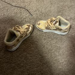 Is A Jordan The Color Is Brown And It’s A Size 8