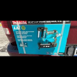 16ga Finish Nailer 41/2 Grinder 2pkbat And Charger 