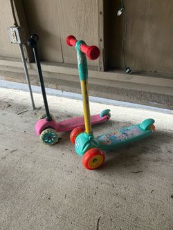 Tricycle Bike+2 scooters