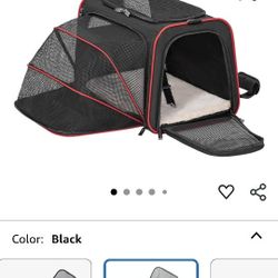 Brand New Little Travel Bag For Dog Or Cat With Extended Room