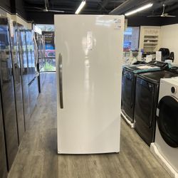 Frigidaire 20.0 cu. ft. Frost Free Upright Freezer in White, Garage Ready