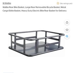 Brand new heavy duty E bike cargo basket