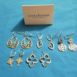 James Avery Silver Earrings 