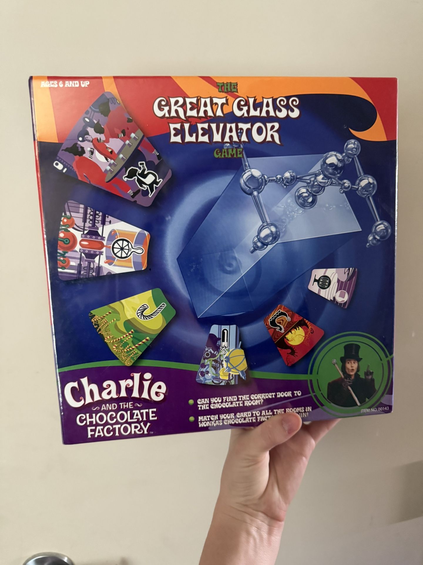 The Great Glass Elevator Game From Charlie And The Chocolate Factory