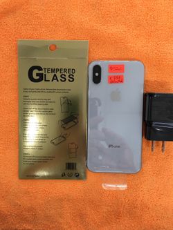 iPhone X 256GB White Color Unlocked