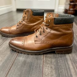 Men's Mark Nason Cognac Brown Boots- 11
