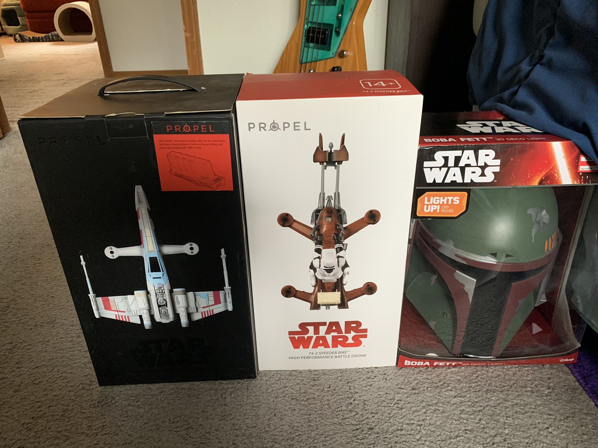 Star Wars Drones & Wall Light