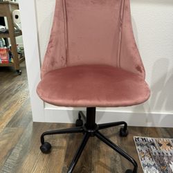Velvet Desk/Vanity Chair