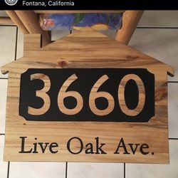 Street Address Signs