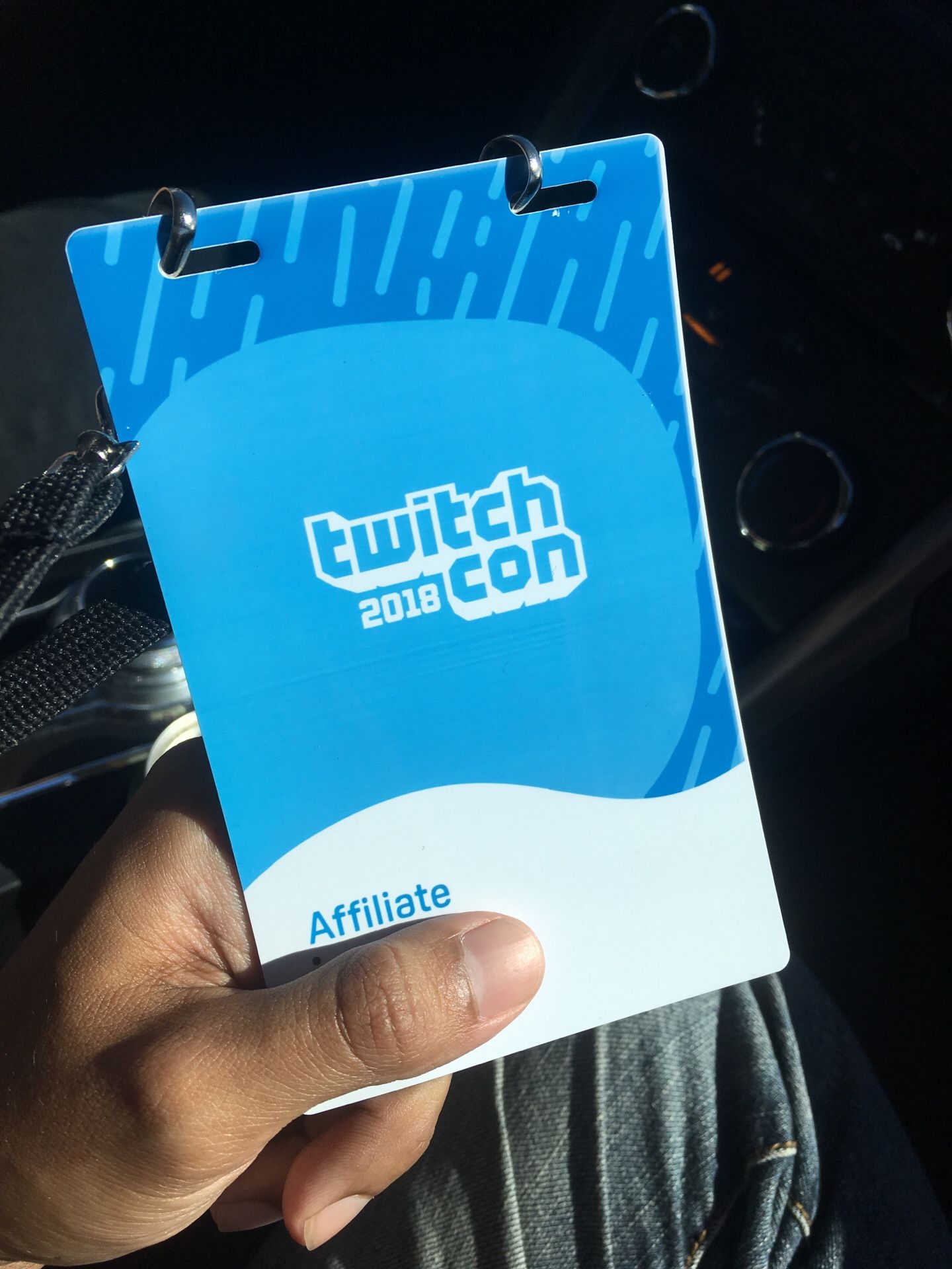 Twitchcon 2018 Badge for Sunday