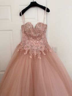 Blush Pink Quinceañera Dress