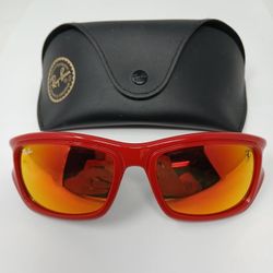 Ray-Ban Red Ferrari Sunglasses Model 4405-M (#22561)