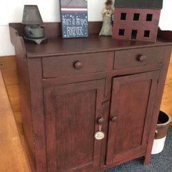 Antique Server 48” Hi. 42” Wide. 18” Deep