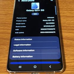 Samsung galaxy s21+ 128gb Unlocked